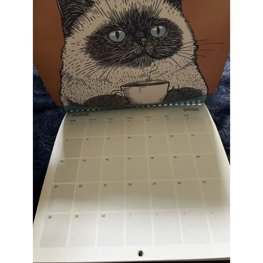 2026 Calendar - Cats ' With Coffee 2026 Cats ' With Coffee